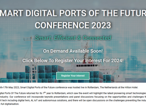 PortForward at the Smart Digital Ports of the Future Conference on May 16-17, 2023